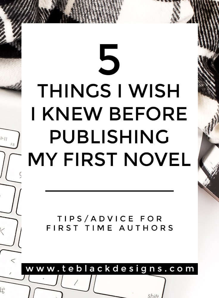 5 Things I Wish I Knew Before Publishing my First Book